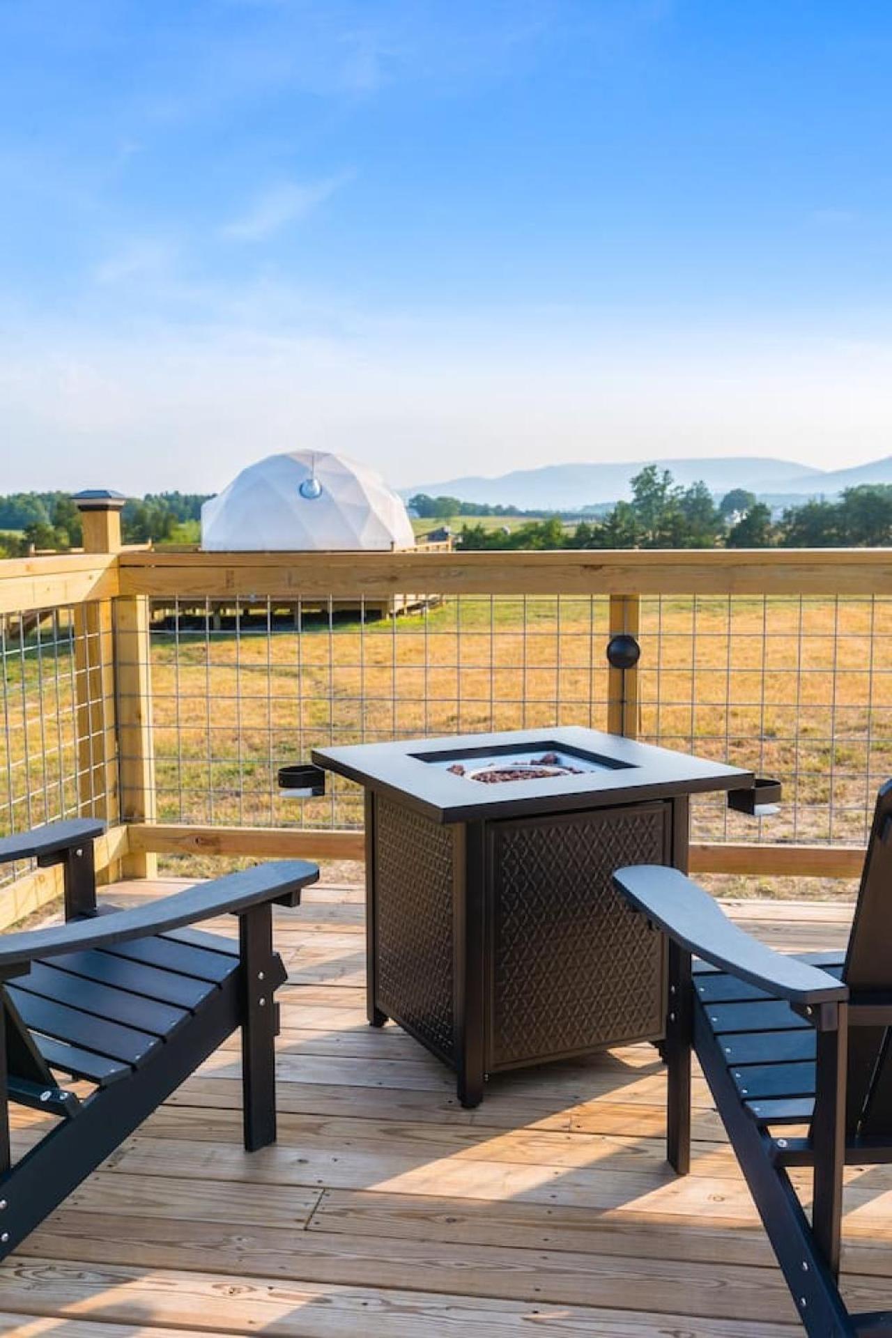 Penzion Tranquil Dome At Faraway Camp Luray Exteriér fotografie
